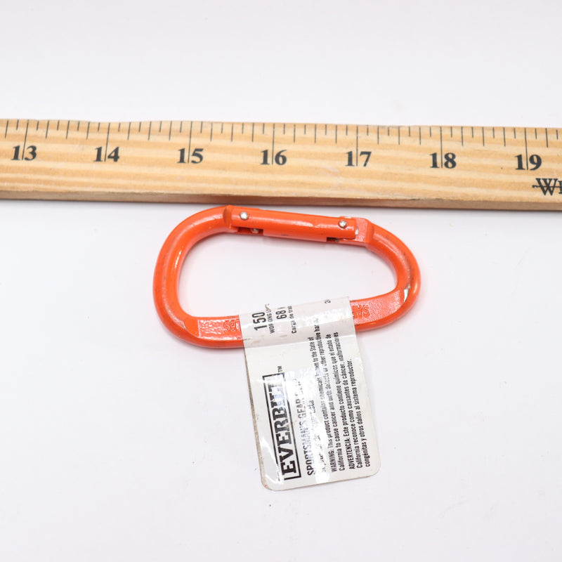 Everbilt Sportsman's Gear Clip Spring Link Orange 5/16" x 3" 410 321