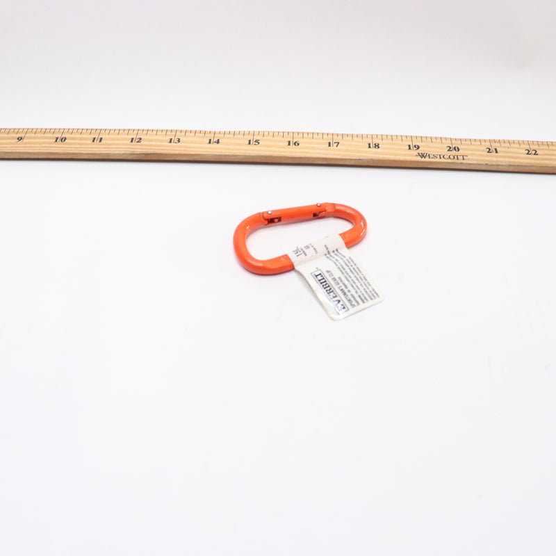 Everbilt Sportsman's Gear Clip Spring Link Orange 5/16" x 3" 410 321