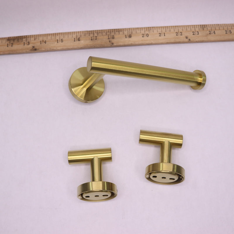 (3-Pk) GERZWY Bathroom Hardware Accessories Set 304 Stainless Steel
