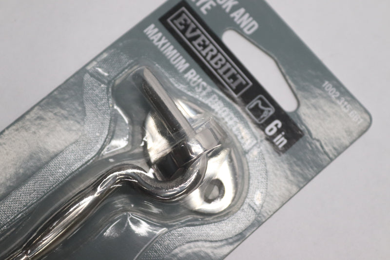 Everbilt Hook And Eye Stainless Steel 6" 1002 315 661