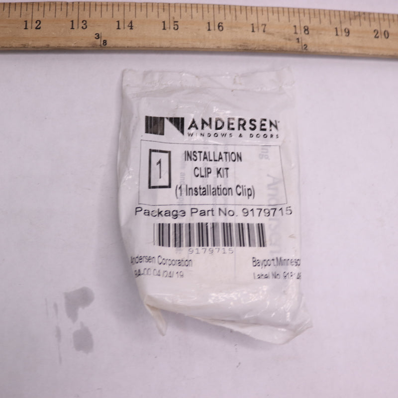 Andersen Installation Clip Kit 9179715