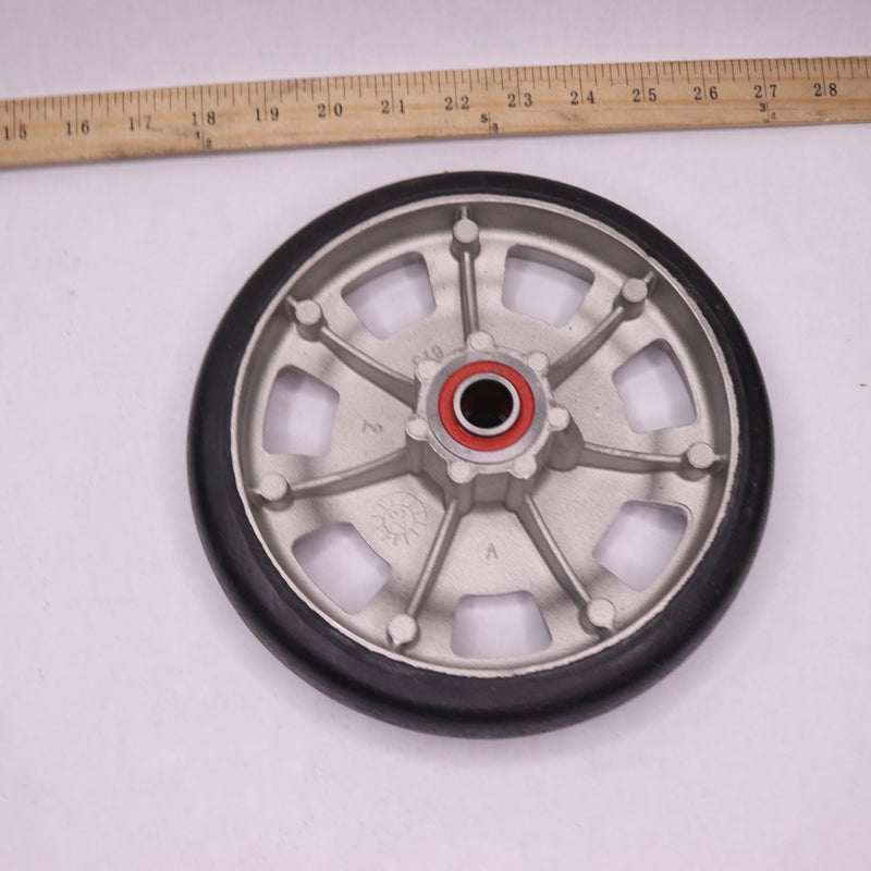 Magliner Solid Wheel Aluminum Rubber 8"