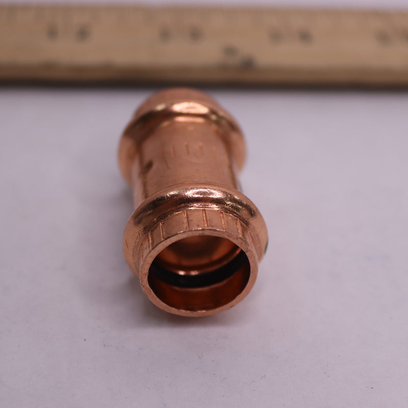 Viega ProPress Press Copper Coupling 1/2" with Stop