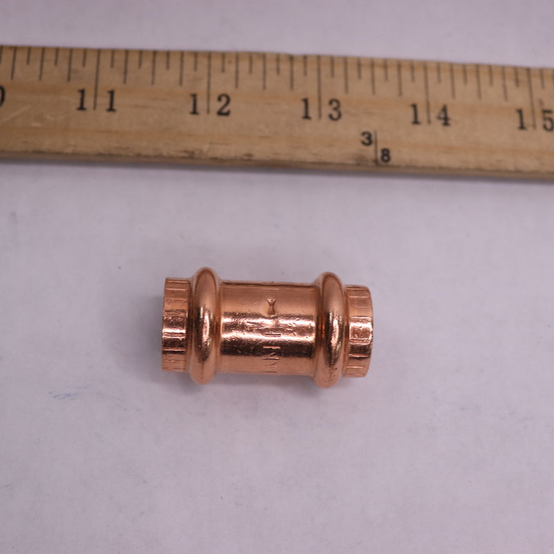 Viega ProPress Press Copper Coupling 1/2" with Stop