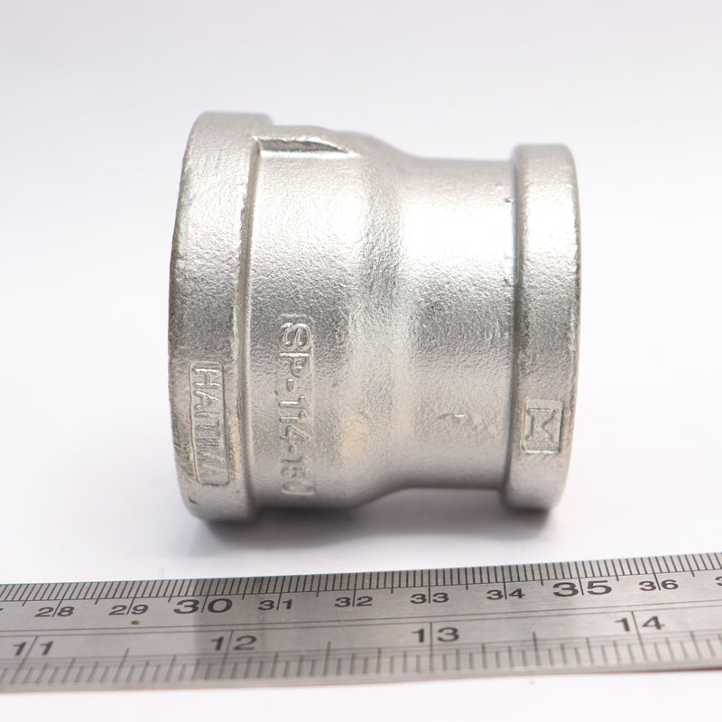 Ferguson Threaded Coupling Stainless Steel 1-1/2" x 1-1/4" IS6CTCSP114JH
