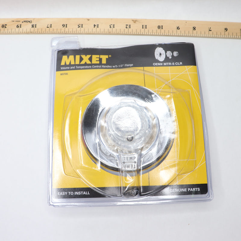 Mixet Volume & Temperature Control Handle 5-1/2" Flange MXT05