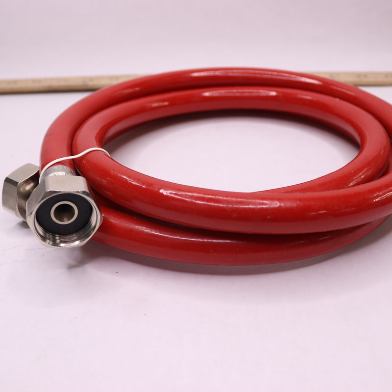 Everbilt High Burst Washing Machine Fill Hose Red 2000PSI 3/4"-Red Hose Only