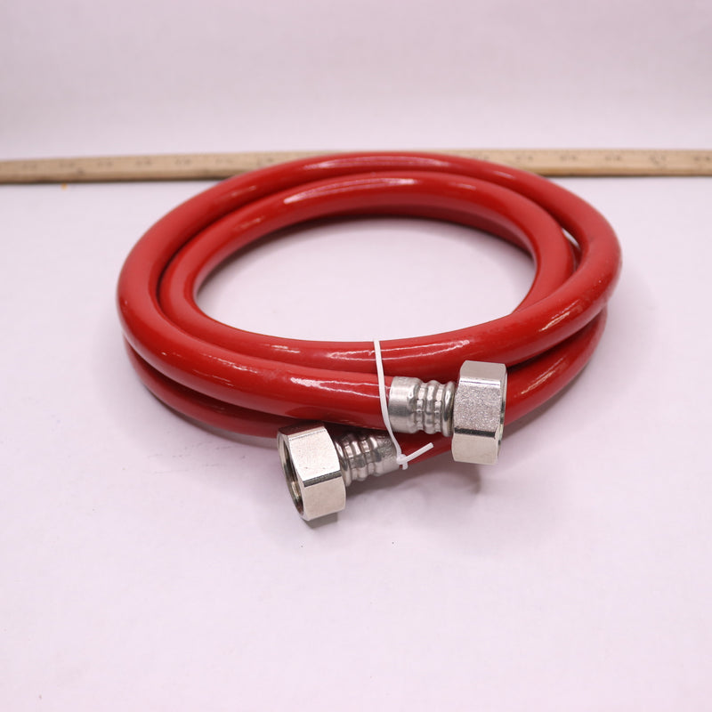 Everbilt High Burst Washing Machine Fill Hose Red 2000PSI 3/4"-Red Hose Only