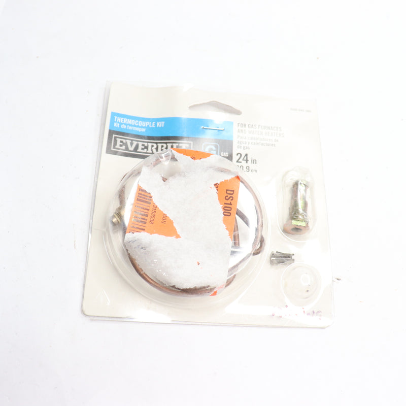 Everbilt Thermocouple Kit 24" 1000045380 for Gas Furnaces & Water Heater