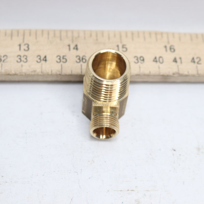 Watts Compression Male Elbow Brass 3/8" OD x 1/2" MIP LFA-130