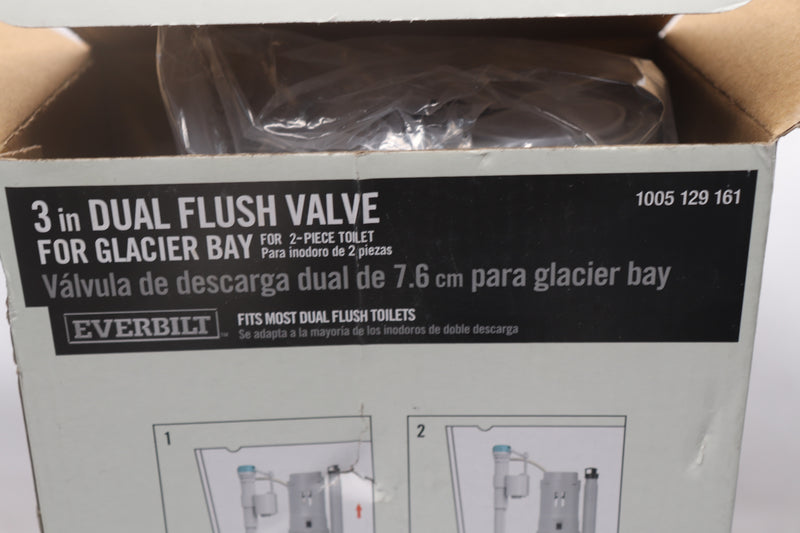 Everbilt Dual Flush Valve For Glacier Bay 3" 1005 129 161