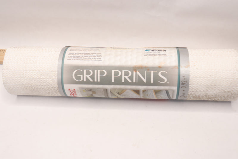 CON-TACT Grip Prints Shelf/Drawer Liner White 10F-C8B52-01
