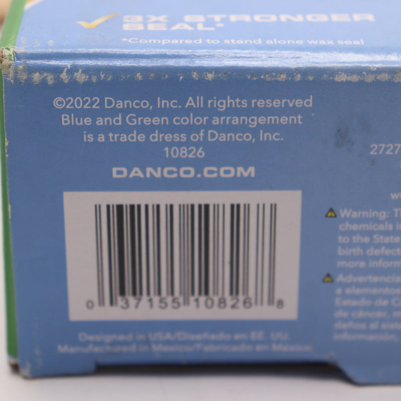 Daco Seal Toilet Wax Ring 10826 - Missing Hardware and Flange