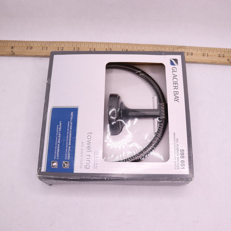 Glacier Bay Keegan Towel Ring Oil Rubbed Bronze BTB510000RB