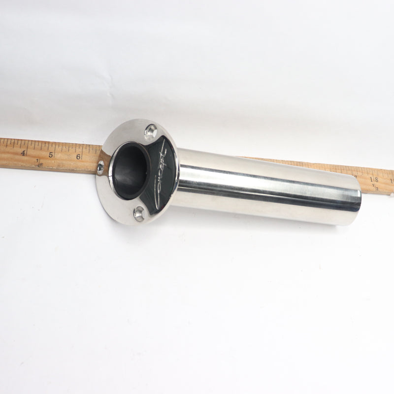 Concept Top Mount Fishing Rod Holder 30 Degree Stainless Steel 8.82" x 4.25"