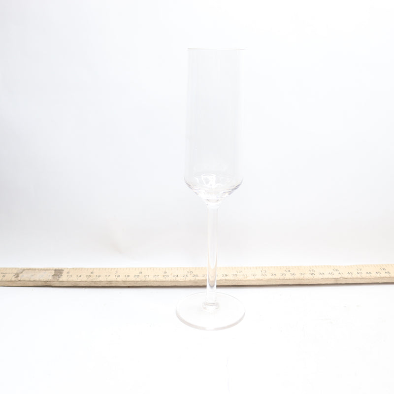 (23-Pk)  G.E.T. Enterprises Champagne Glass 6oz 1.96" Top Dia. x 9.25" Tall