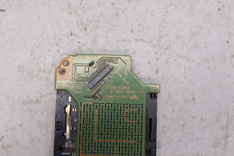 Sony Slot Reader Board SD Memory Card Assembly CN-1053