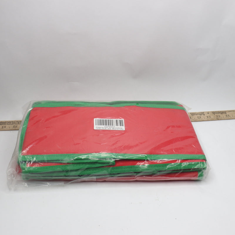 Premium Christmas Gift Wrap Organizer w/ Useful Pockets Red Large CS1001-US-FB