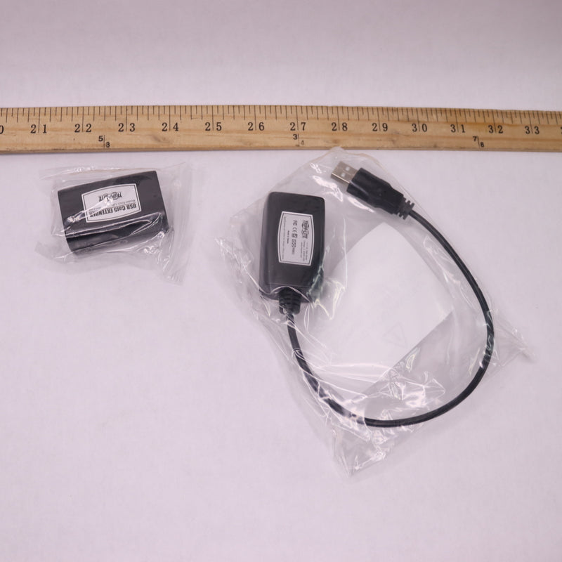 Tripp Lite USB Over Cat5 / Cat6 Extender Kit 1-Port Black CU7949