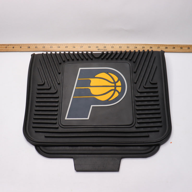 (2-Pk) Fanmats NBA Indiana Pacers Vinyl Car Mat 17" x 27"