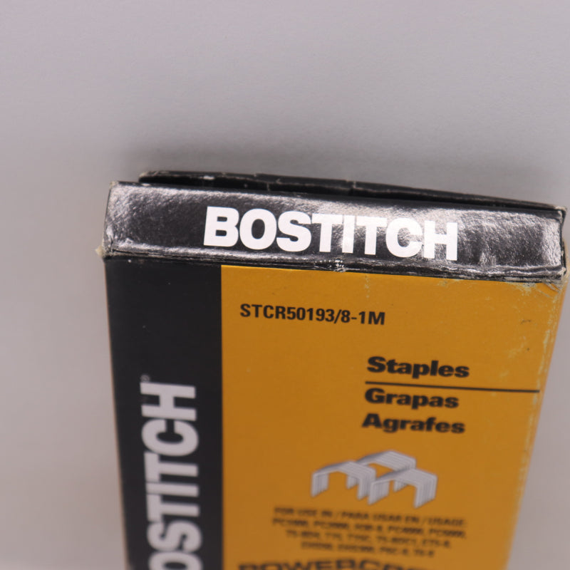 (1000-Pk) Bostitch Staples 3/8" STCR50193/8-1M