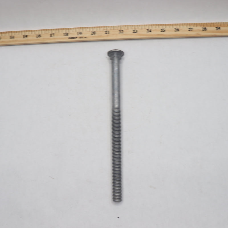 (10-Pk) Everbilt Carriage Bolt Galvanized 5/8&quot; x 10&quot; 185 814