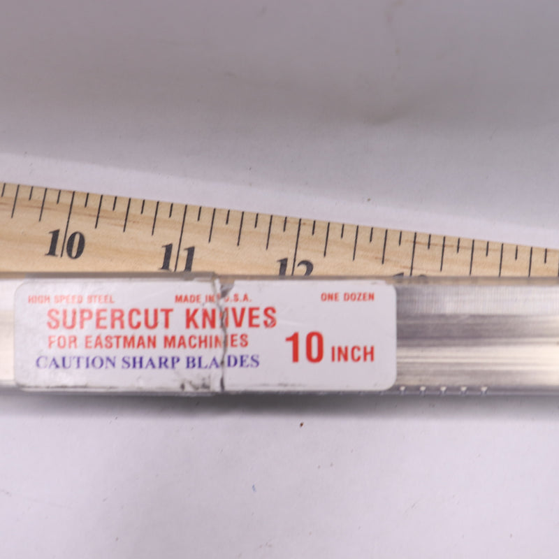 (12-Pk) Eastman Supercut Knives High Speed Steel 10" M913140