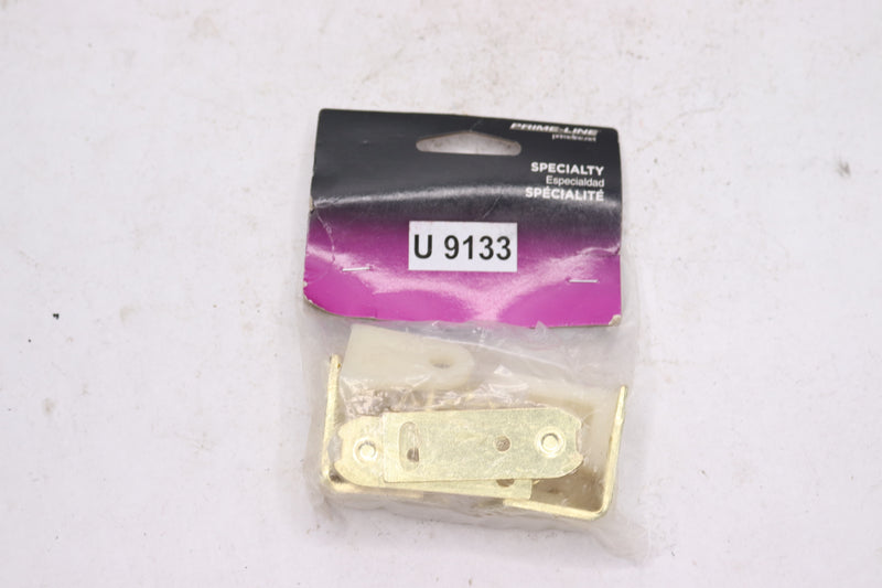 Prime-Line Hinge Set Café Door Style Steel Brass U 9133