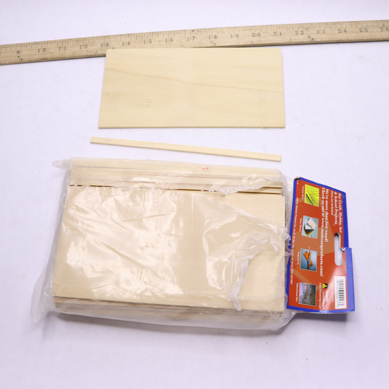 Midwest Products Economy Bag Basswood 1-1/2 LBS 17 - ASSORTED WOOD PIECES