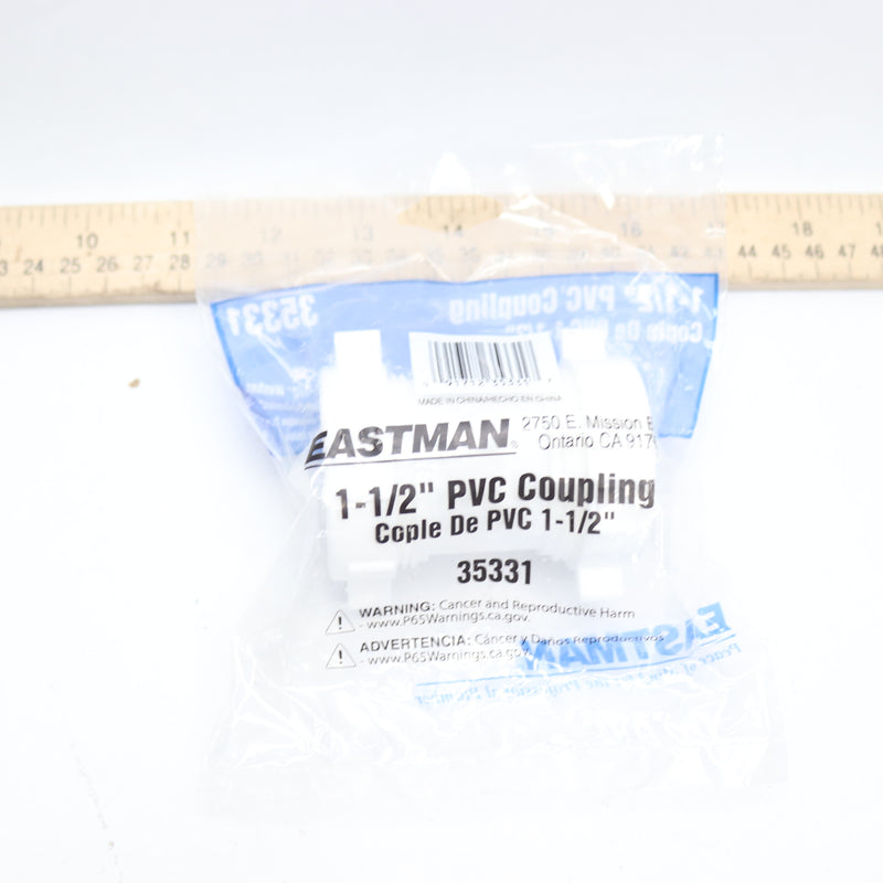 Eastman Slip Joint Connection Coupling with Reducing Washer White 1-1/2" 35331