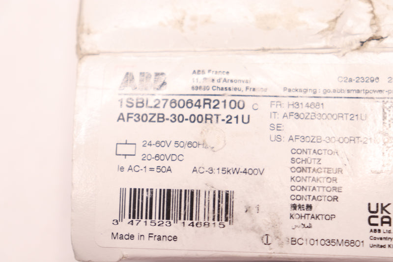 ABB Power Contactor AC Switching 1SBL276060R2100