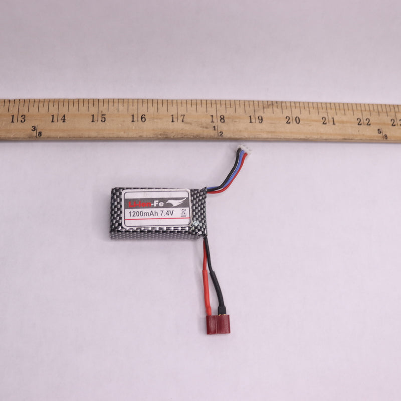 RC Car SM Plug Battery 7.4V 1200mAh - Incomplete - Battery Only