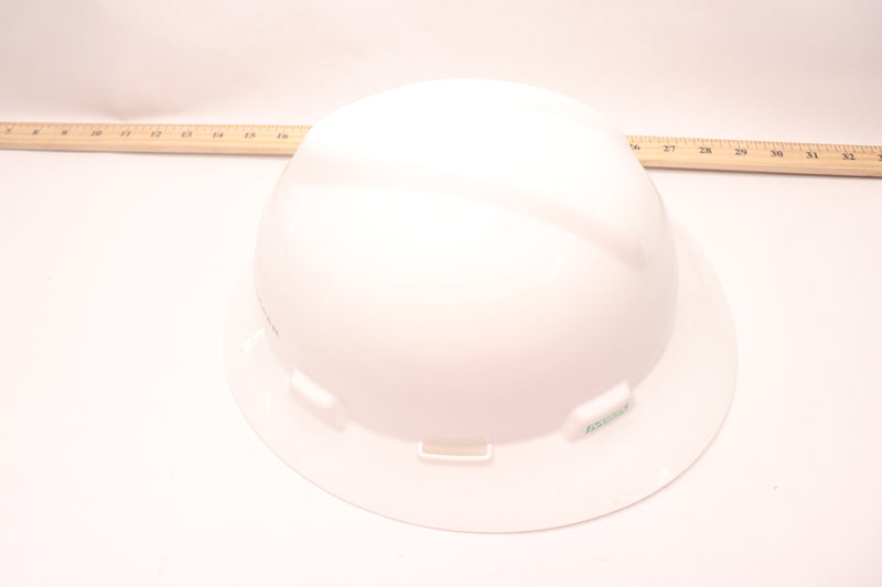 MSA Hard Hat With Suspension Polyethylene White - Promotional Branding