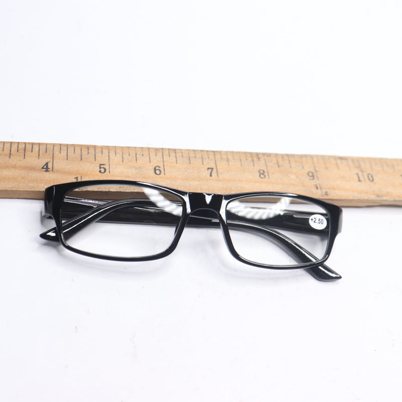 (6-Pk) Boost Eyewear Unisex Reading Glasses Black Frames 26250