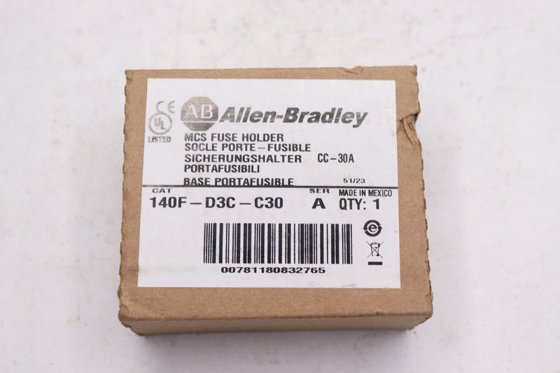Allen-Bradley Fuse Holder Series A 30A-600V 140F-D3C-C30
