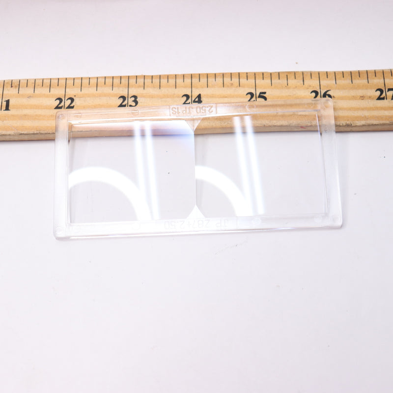 Jackson Focal Lens Hardened Glass 4 1/4" x 2" 16068