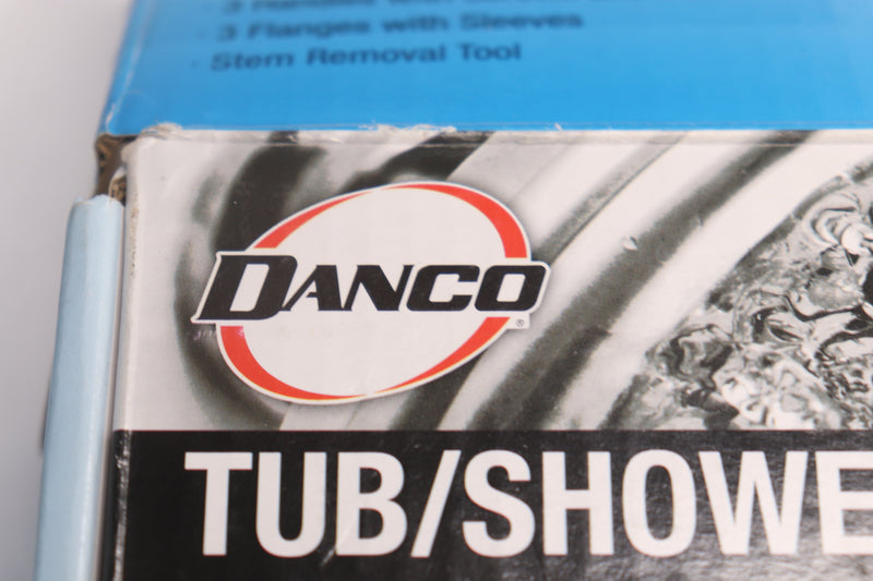 Danco Tub and Shower 3-Handle Remodeling Trim Kit Chrome 39620