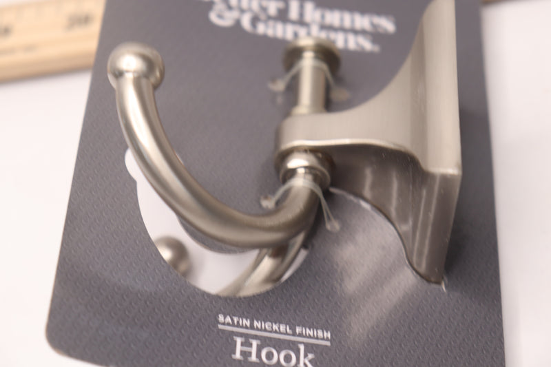 Better Homes And Gardens Eiffel Hook Satin Nickel BH20-19235611-066