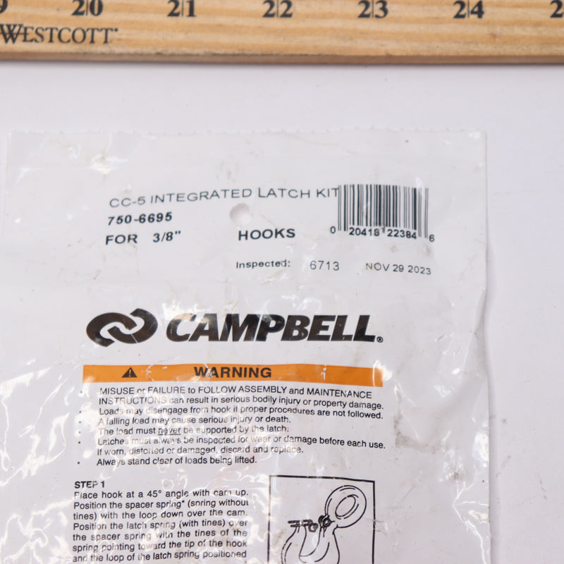 Campbell Latch Replacement Steel For 3/8" 7506695