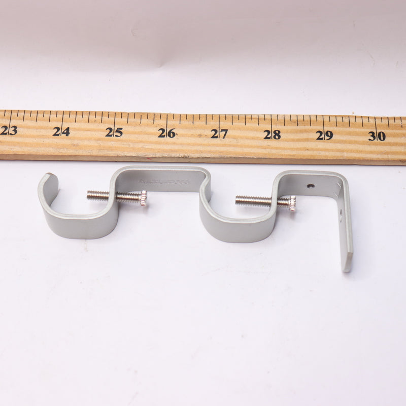 (2-Pk) Double Rod Converter Brackets Nickel Silver MS10-290-508-86