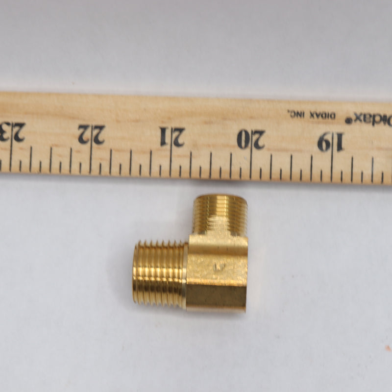 Everbilt Elbow Adapter Fitting 90-Degree Brass 1/2"OD Comp x 1/2" MIP