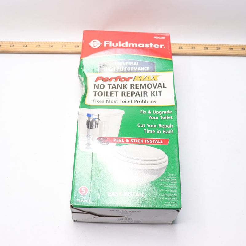 Fluidmaster Universal Toilet Fill and Flush Valve Repair Kit Plastic 400CARP5