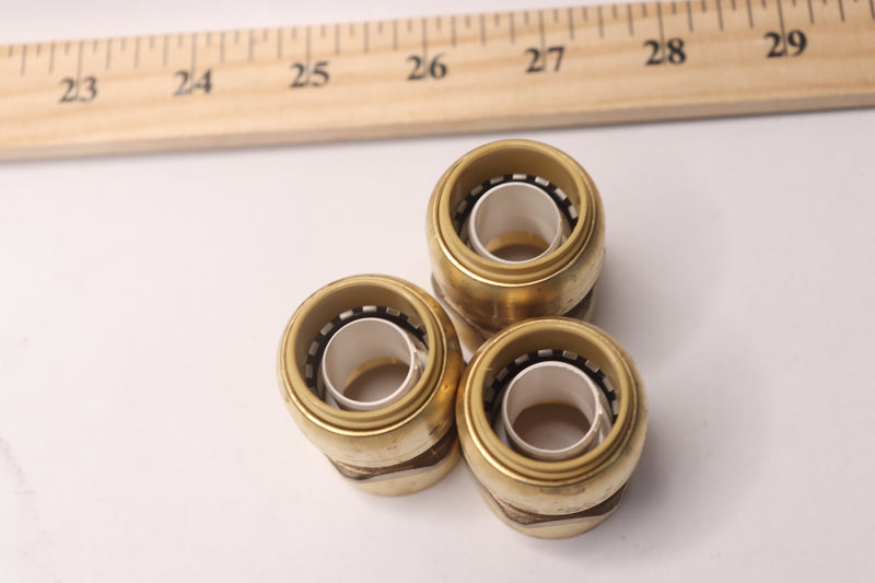 (3-Pk) Push-to-Connect x FIP Adapter Fitting Brass 3/4"-Missing Fitting