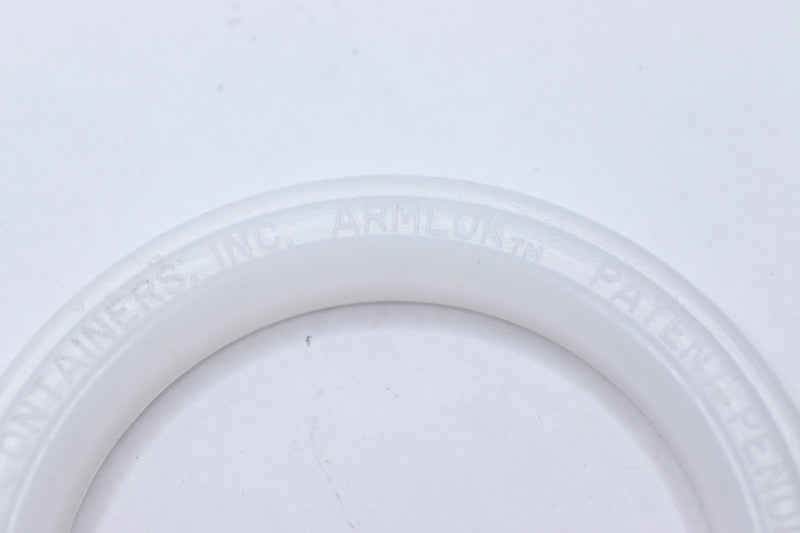 (10-Pk) Armlock Overseal Ring for 1/2 Pint Paint Cans
