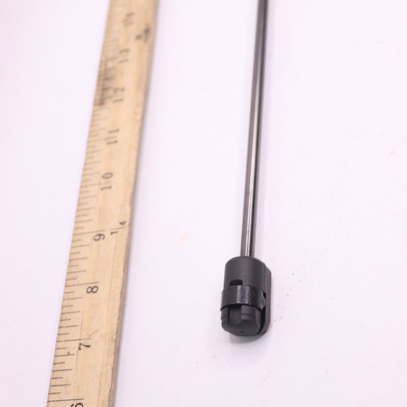 JR Products Nitride Shaft Gas Springs Plastic Socket Type Of End Black 17"