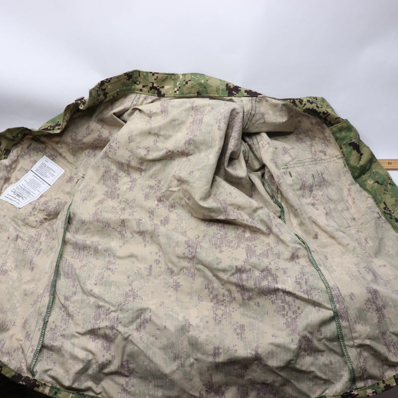 Navy Uniform Type III Blouse Green Camouflage Small 8405-01-574-0280