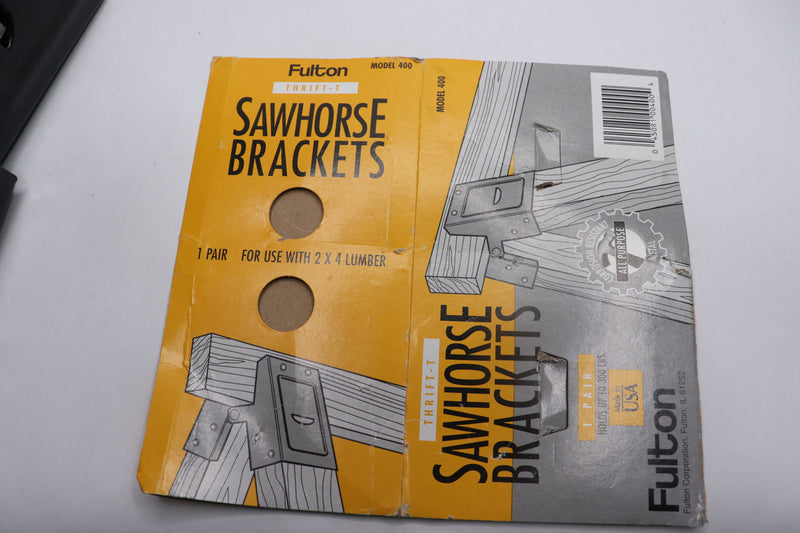 (Pair) Fulton Sawhorse Bracket Steel 7995277