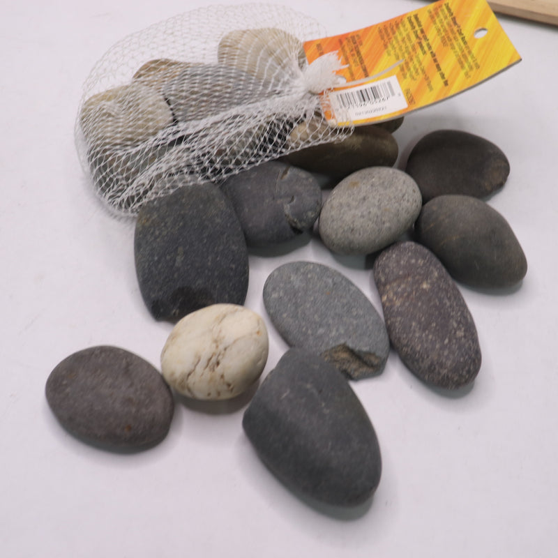 Creativity Street Craft Rocks Assorted Natural Colors 2 Lbs PAC5267