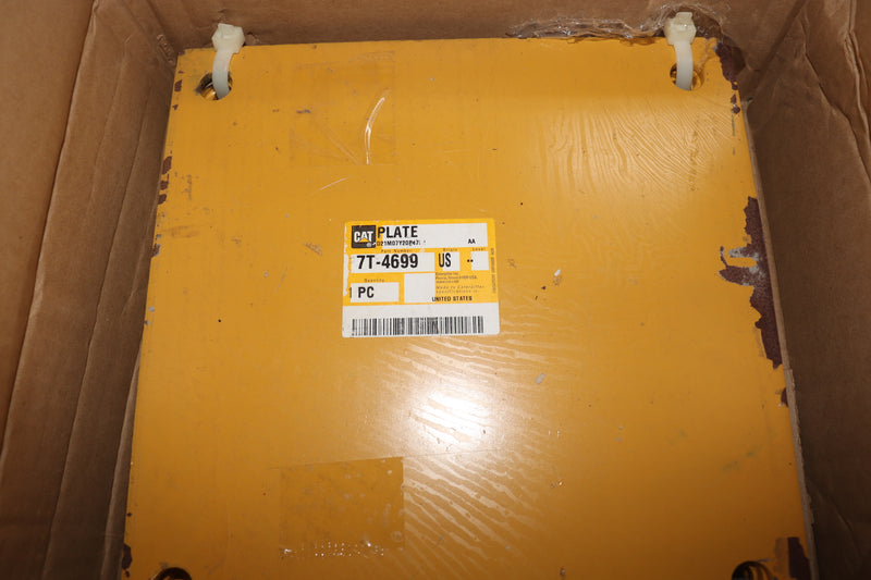 CAT 4-Hole Suspension Plate 5mm Thick 7T-4699 Damaged - Chipped Paint