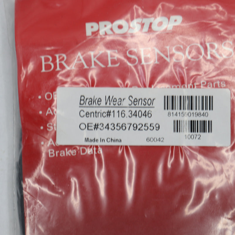 Prostop Front Brake Pad Wear Sensor 10072